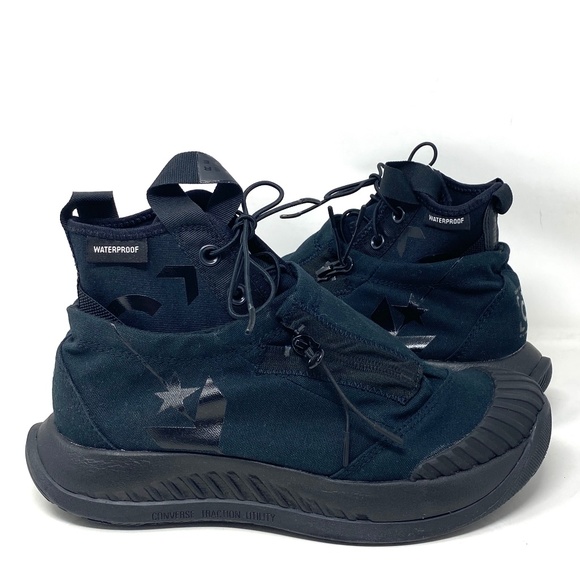 Converse Utility Explore Counter Climate Boot For Men High Canvas Black 172125C - Picture 2 of 7